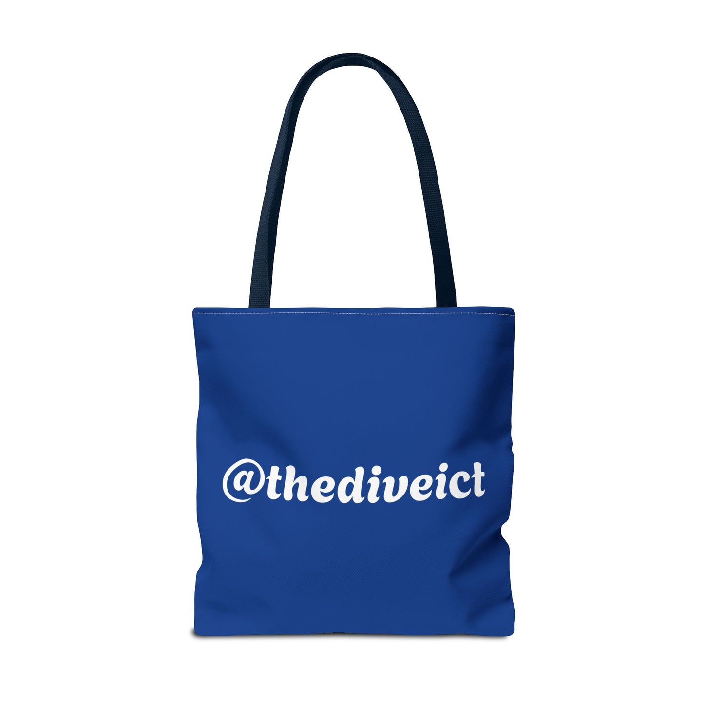 The Dive Beach Tote Bag — Retro Palm Tree Summer AOP Tote