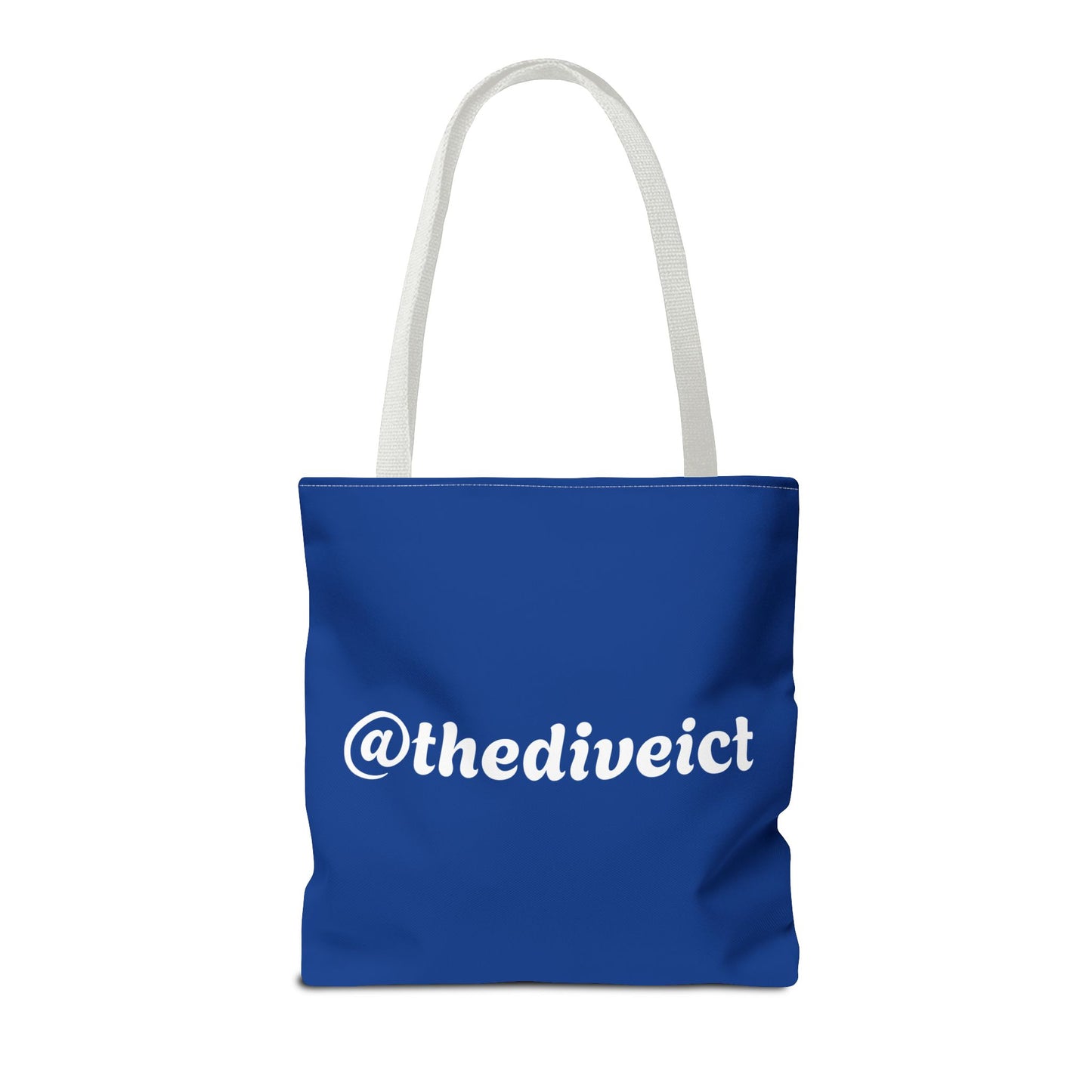 The Dive Beach Tote Bag — Retro Palm Tree Summer AOP Tote