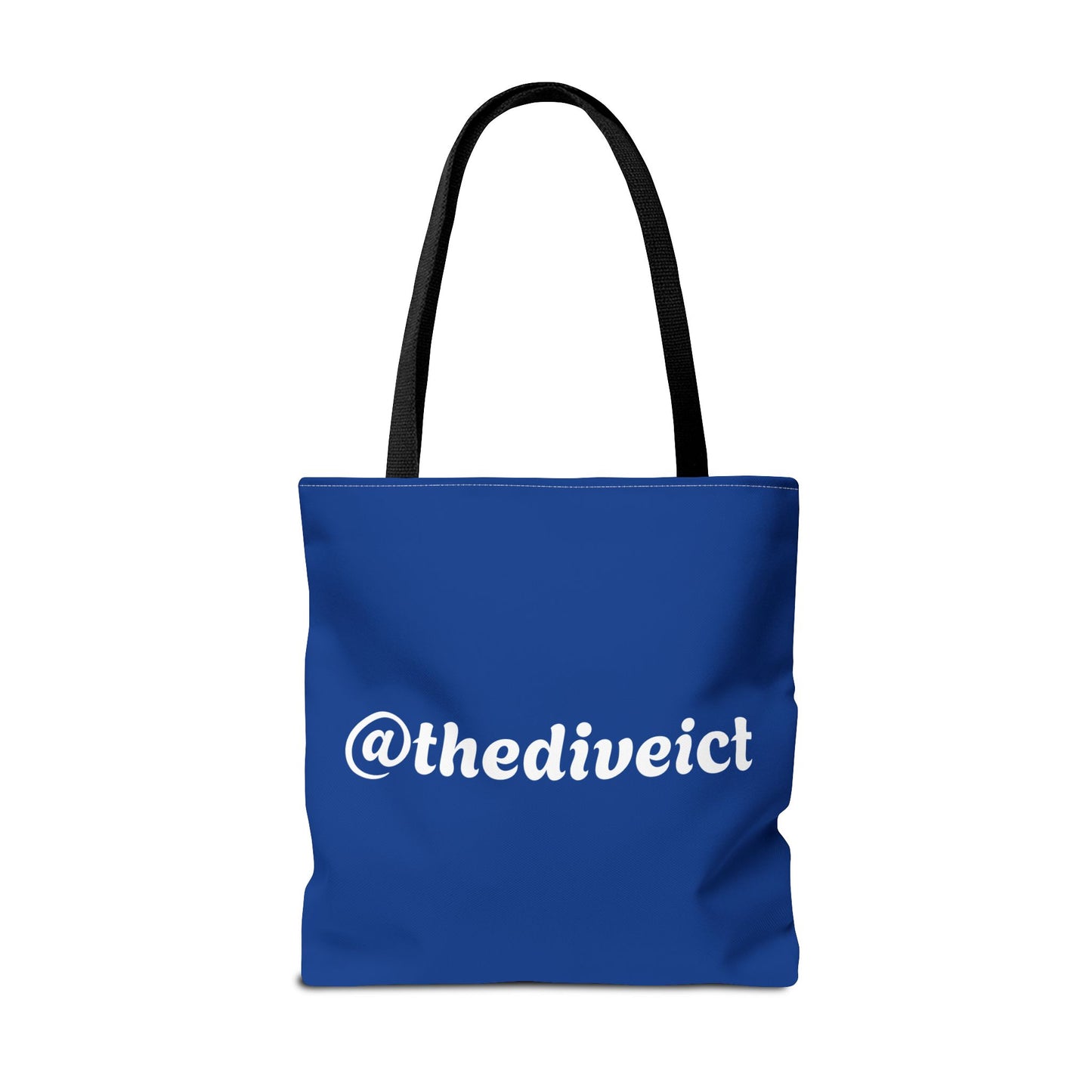 The Dive Beach Tote Bag — Retro Palm Tree Summer AOP Tote