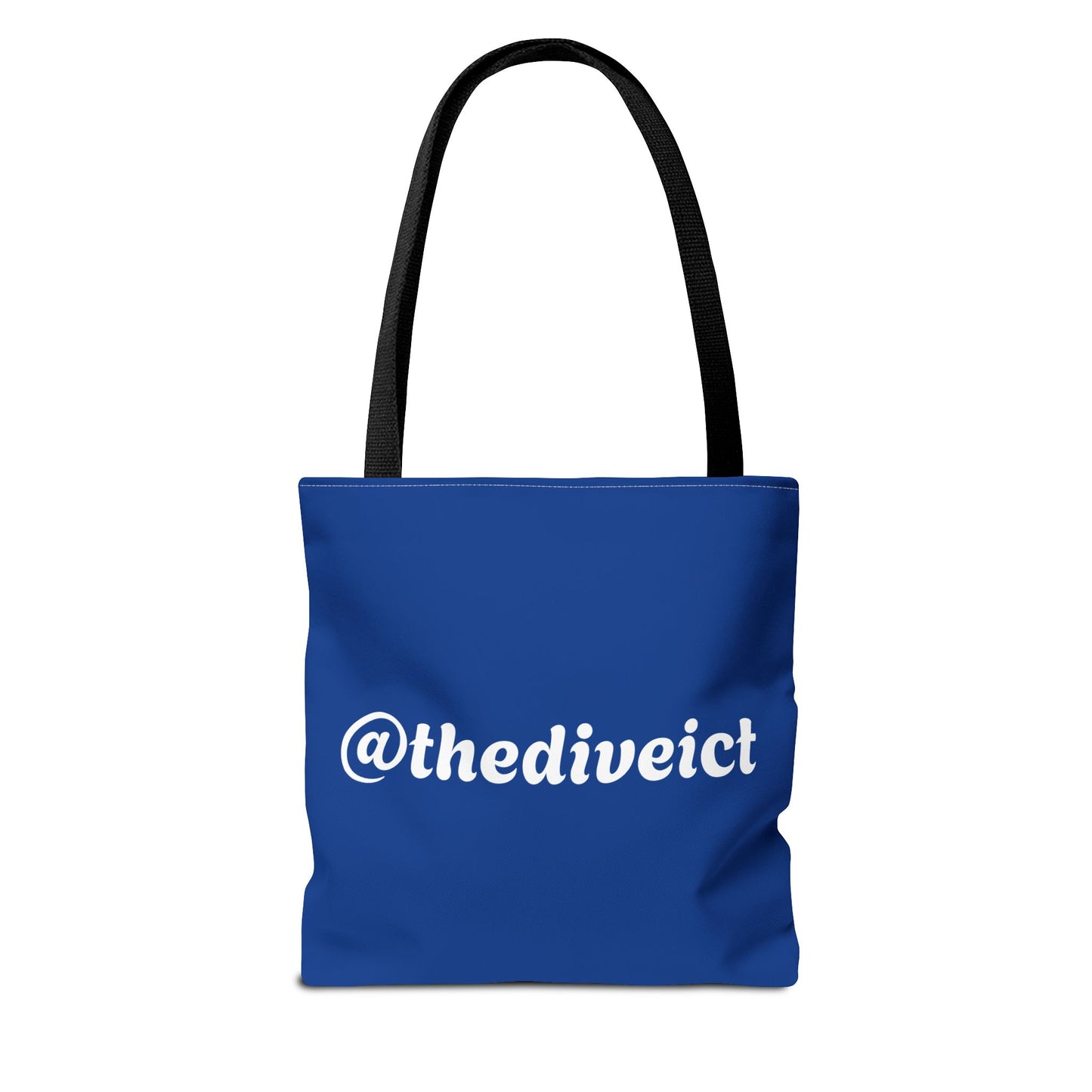 The Dive Beach Tote Bag — Retro Palm Tree Summer AOP Tote