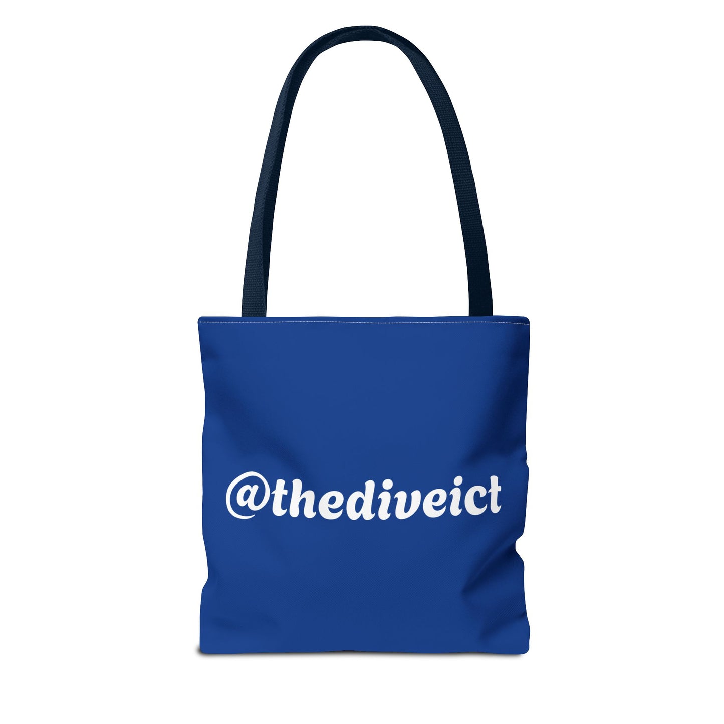 The Dive Beach Tote Bag — Retro Palm Tree Summer AOP Tote